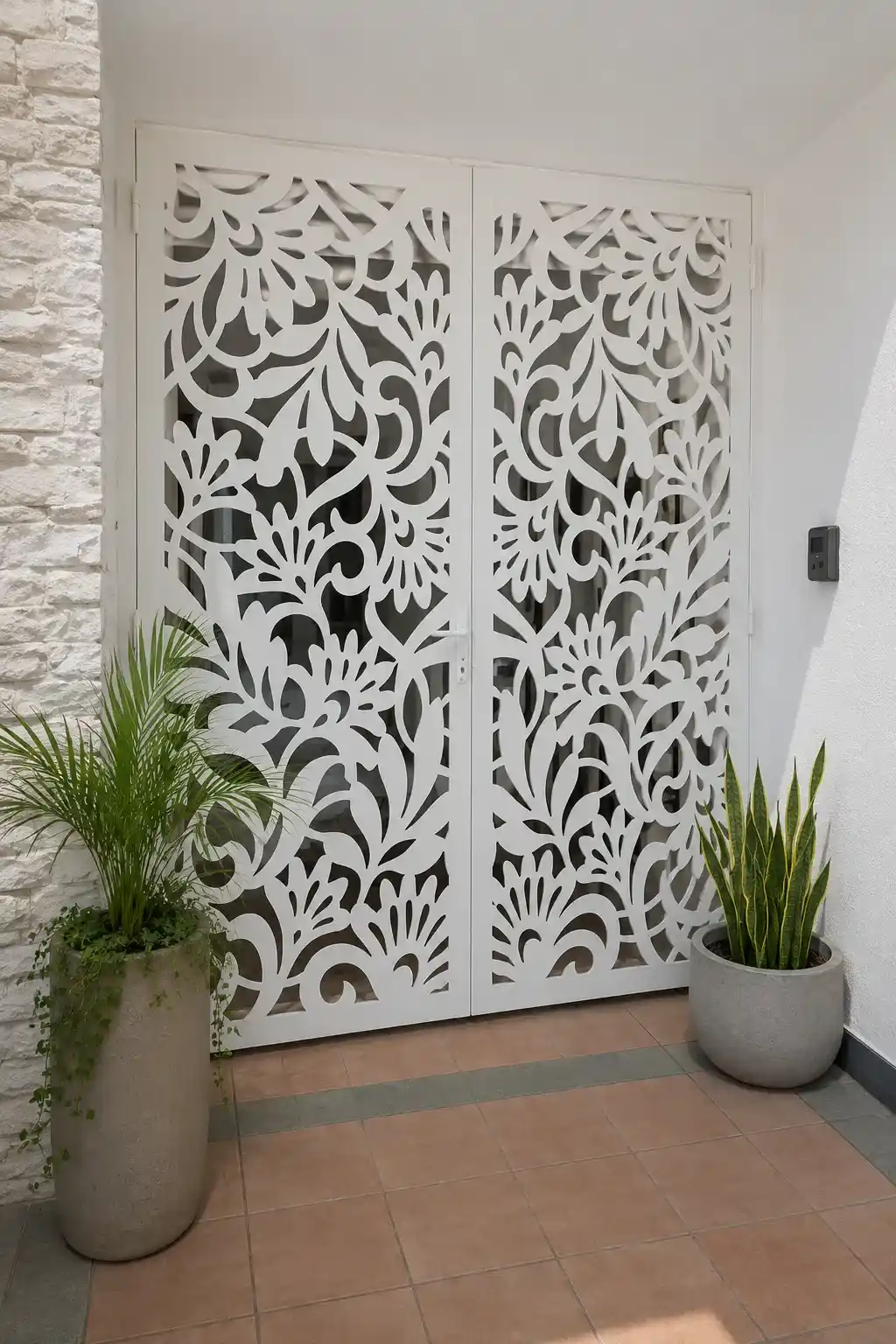 Celosías metálicas modernas en Reynosa