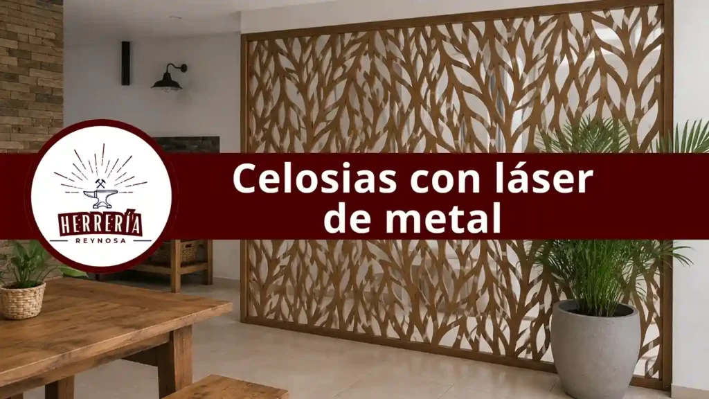 Instalalción de Celosías Metálicas Decorativas en Reynosa