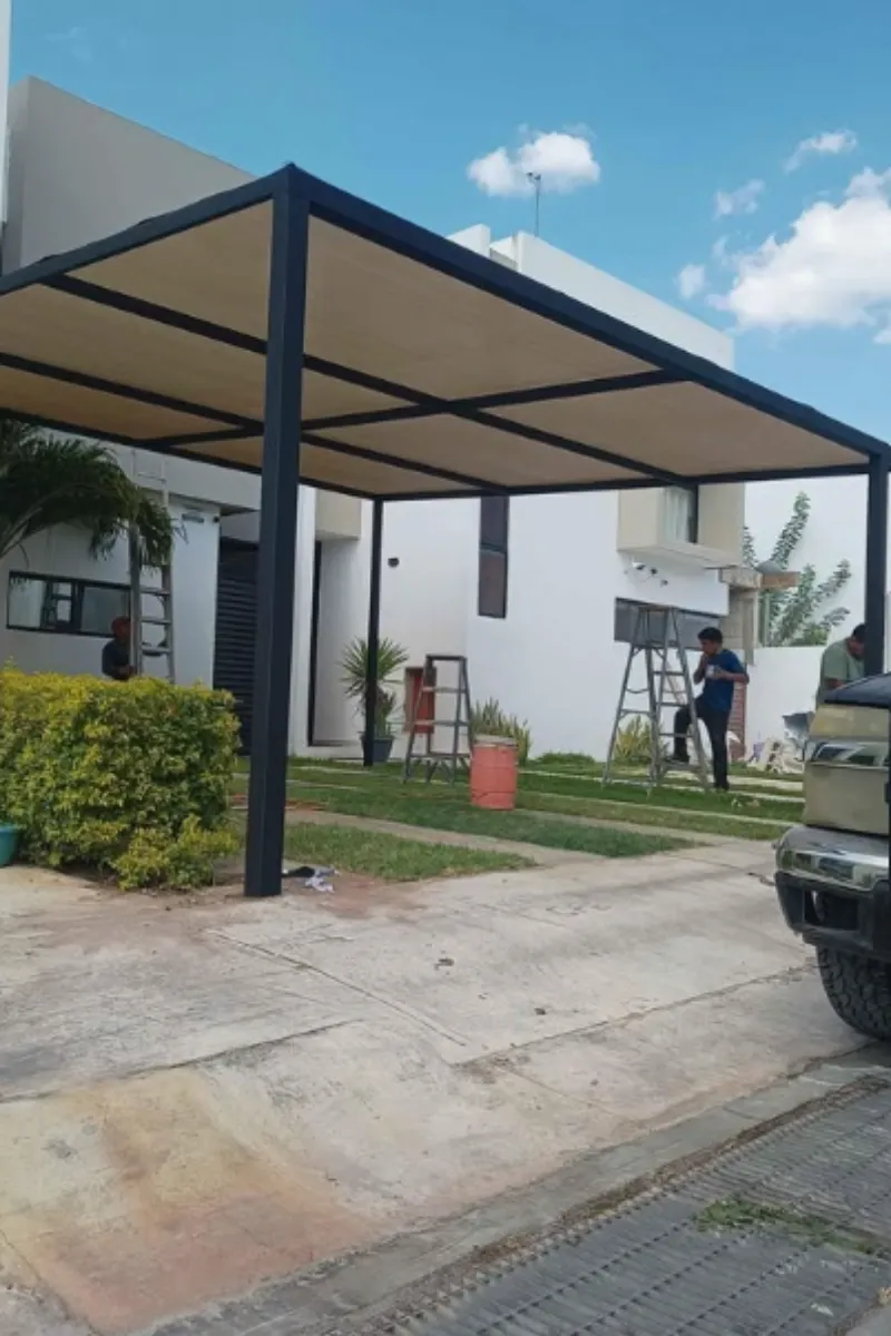 estructuras metálicas para cocheras Reynosa
