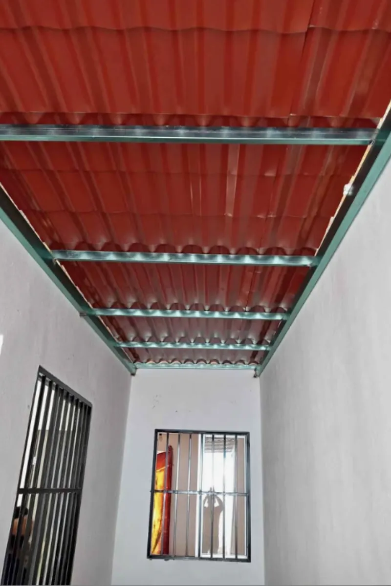 instalación de techos de galvateja en Reynosa